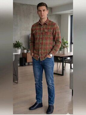 Orvis Classic Collection Heavyweight Flannel (LARGE)